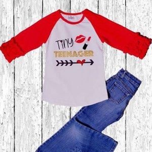 Tiny Teenager Raglan